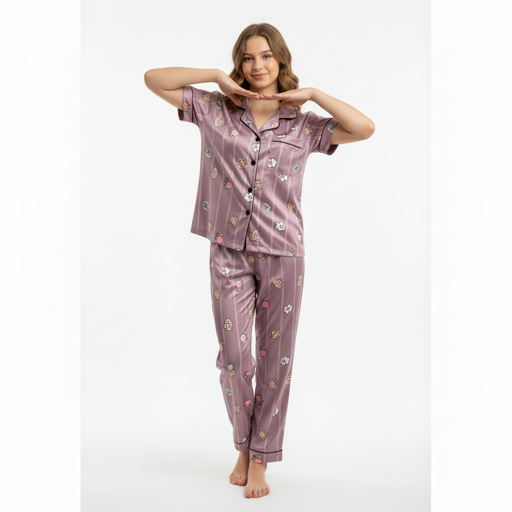 Girls Night Dress Silk Blend